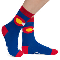I Heart CO Colorado Socks (Blue)