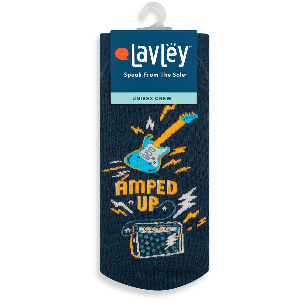 Amped Up Music Socks for Men and Women Guitar Players