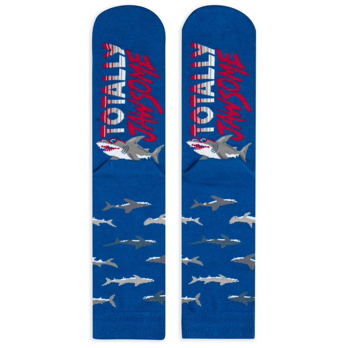 Totally Jawsome Shark Socks