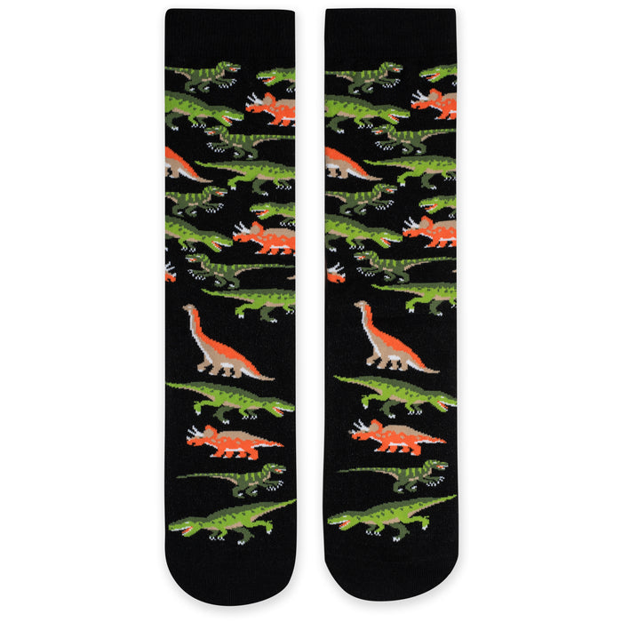 I'm Rexy And I Know It Dinosaur Socks