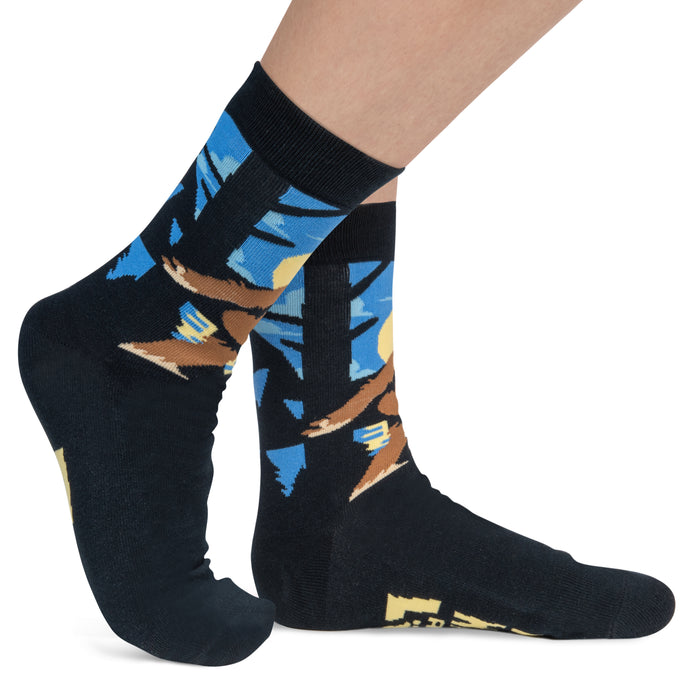 Not all Who Wander Are Lost (Bigfoot) Socks