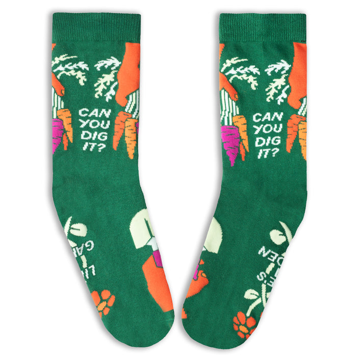 Can You Dig It Life's A Garden Socks