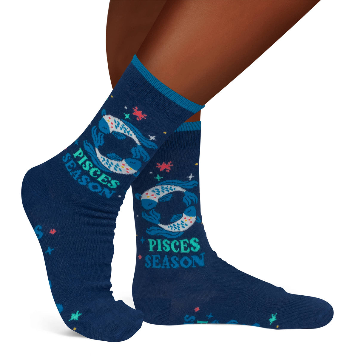 Pisces Season Astrology Socks Birthday Gift for Women