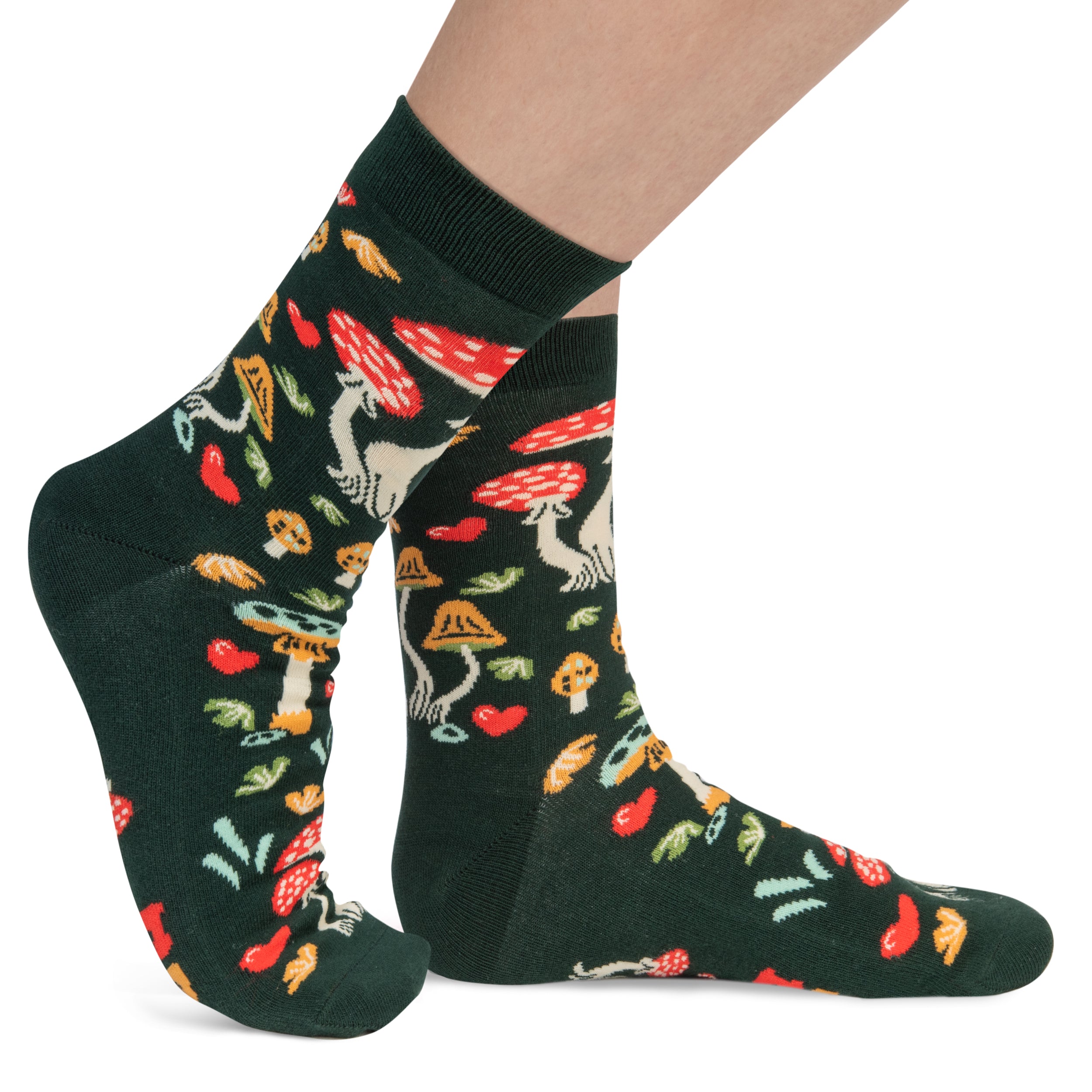 Mush Love Mushroom Socks for Women and Teens