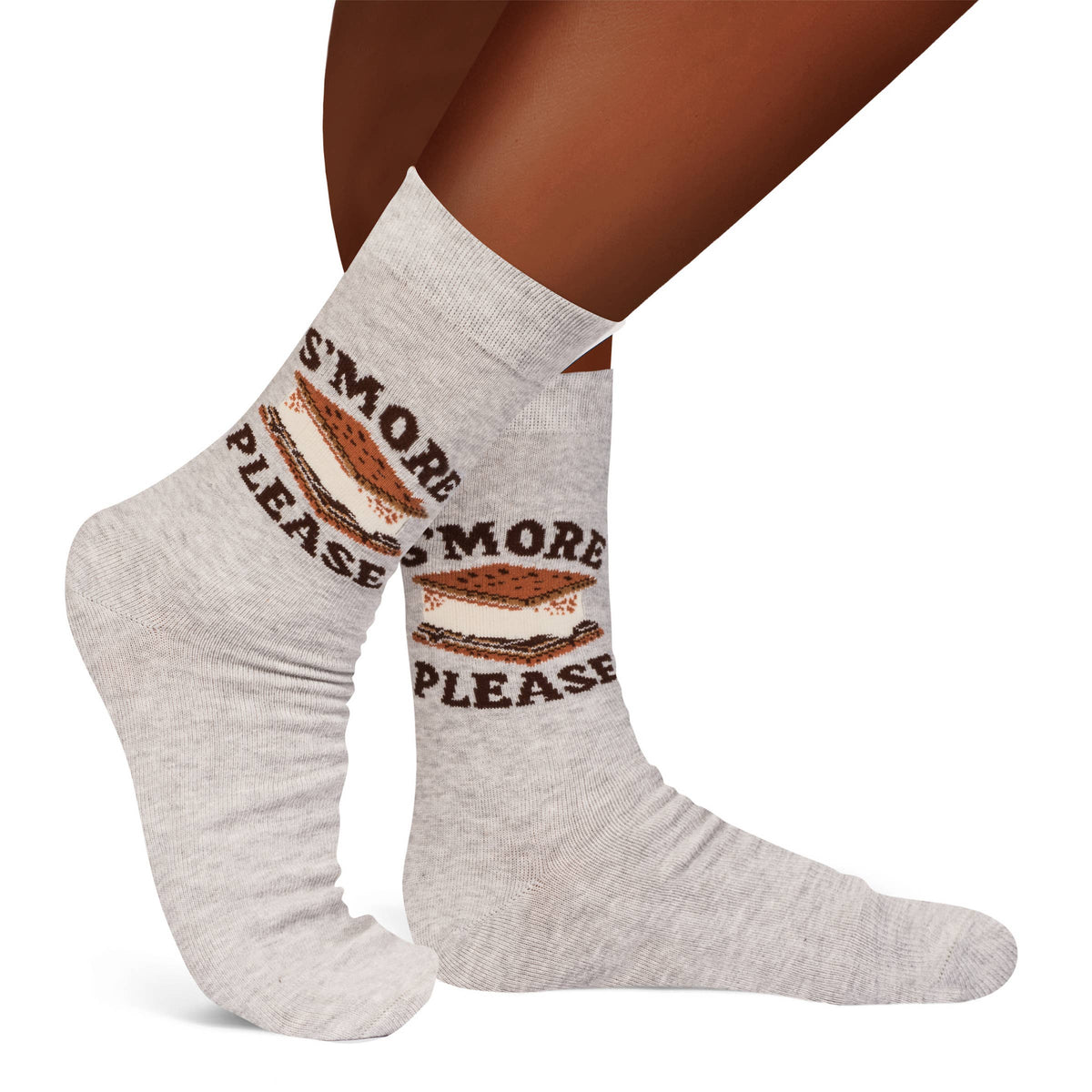 S'more Please Socks for Camping and Outdoor Lovers