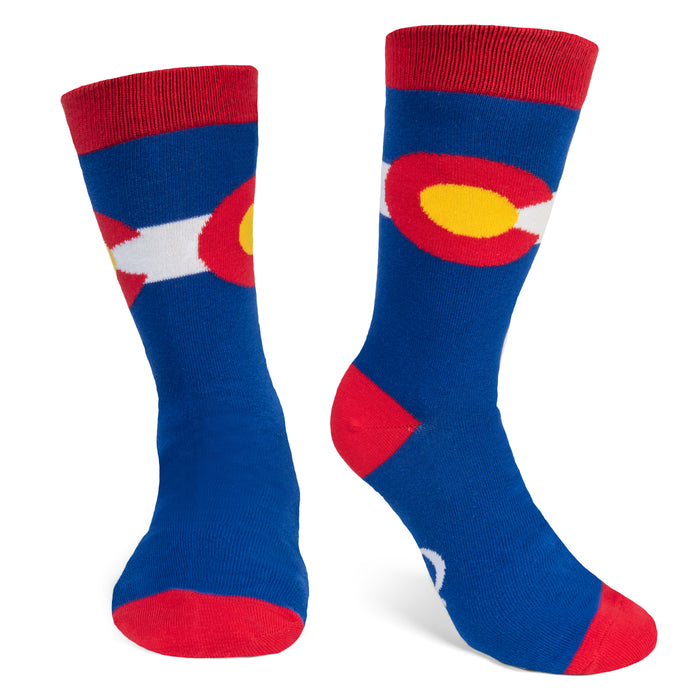 I Heart CO Colorado Socks (Blue)