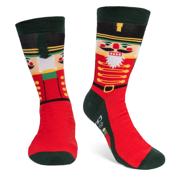 Let's Get Crackin' Nutcracker Christmas Socks