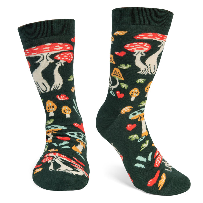 Mush Love Mushroom Socks