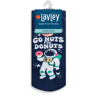 Go Nuts for Donuts Socks Funny Accessory for Men and Women