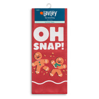 Oh Snap Funny Christmas Decor Microfiber Kitchen Tea Towel