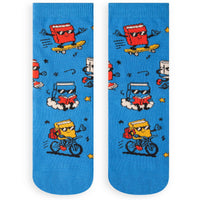 Cool Kids Read Books Colorful Socks for Boys and Girls