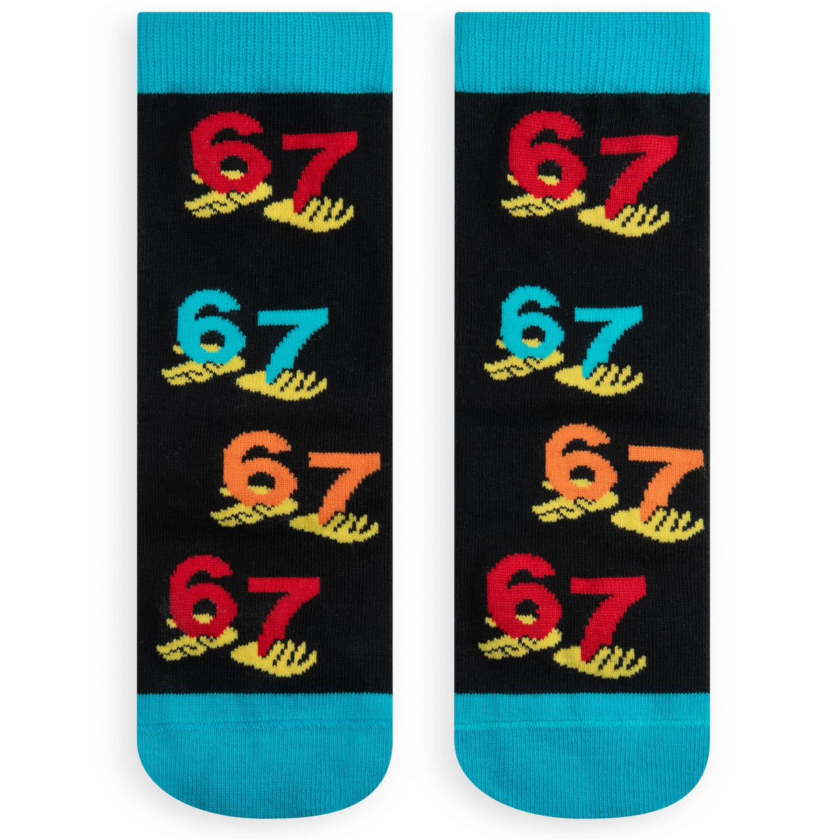 67 Crazy Colorful Kids Socks Birthday Gift for Boys