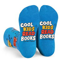 Cool Kids Read Books Colorful Socks for Boys and Girls