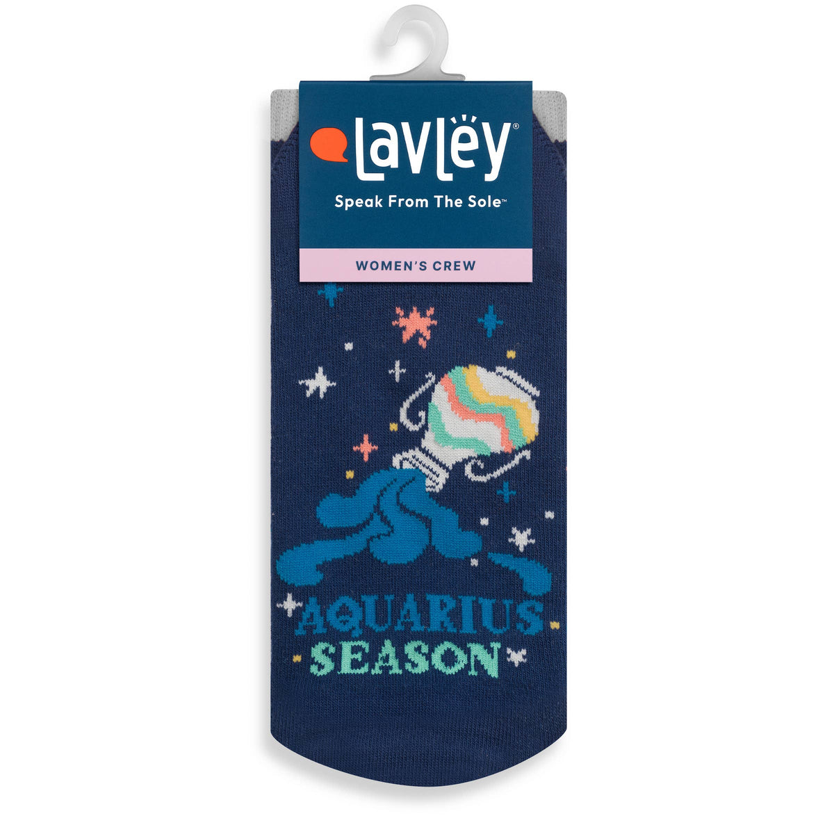 Aquarius Season Astrology Socks Birthday Gift for Women