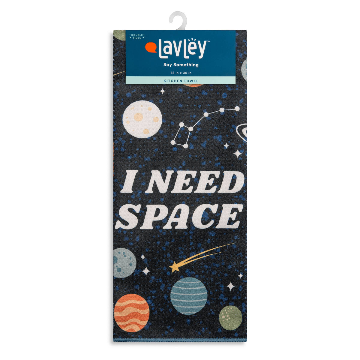I Need Space Funny Microfiber Kitchen Tea Towel