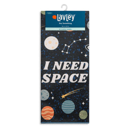 I Need Space Funny Microfiber Kitchen Tea Towel