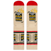 Lavley This Dad Needs A Beer Socks Funny Father's Day Gift