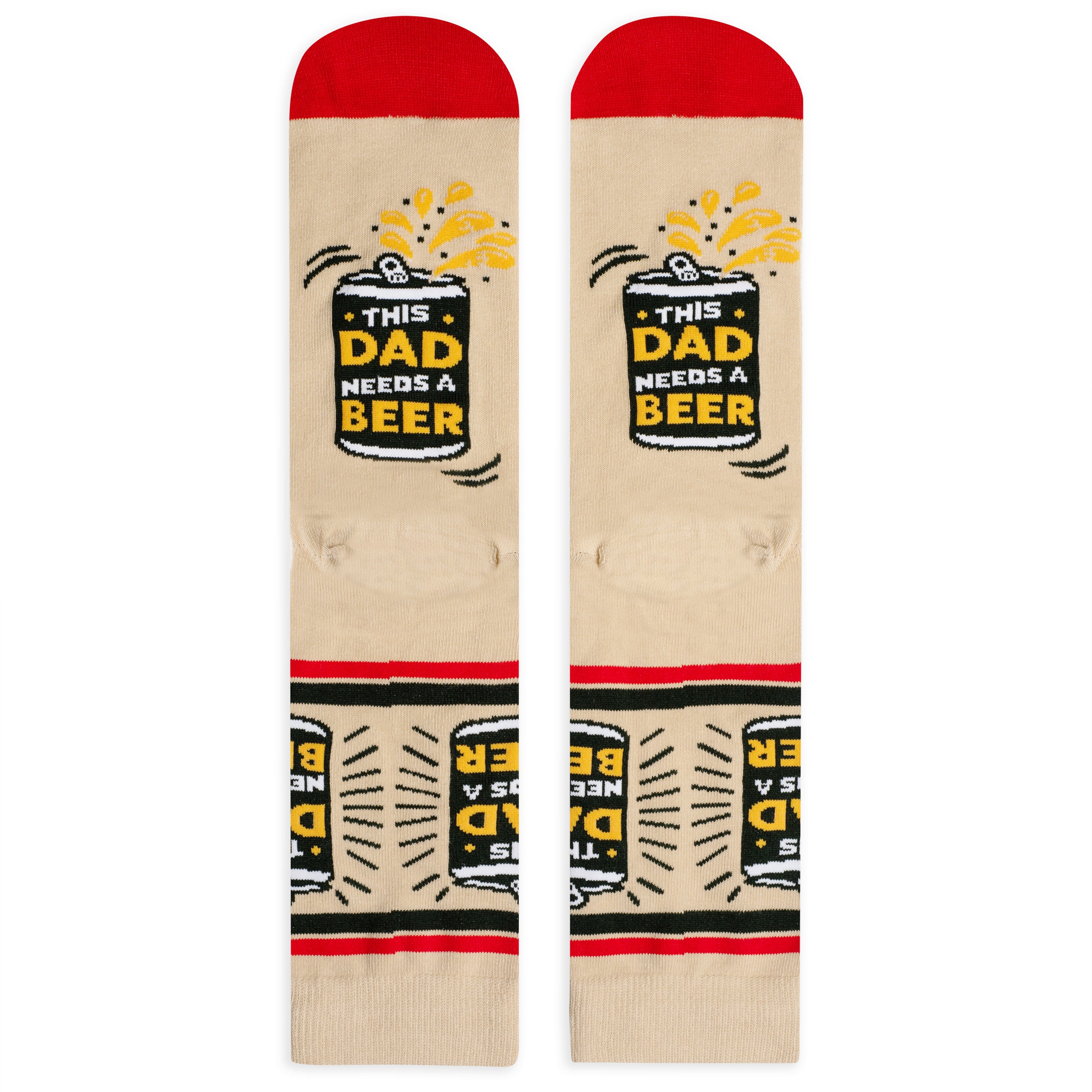 Lavley This Dad Needs A Beer Socks Funny Father's Day Gift