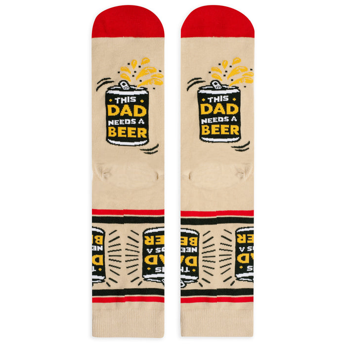 This Dad Needs A Beer Socks