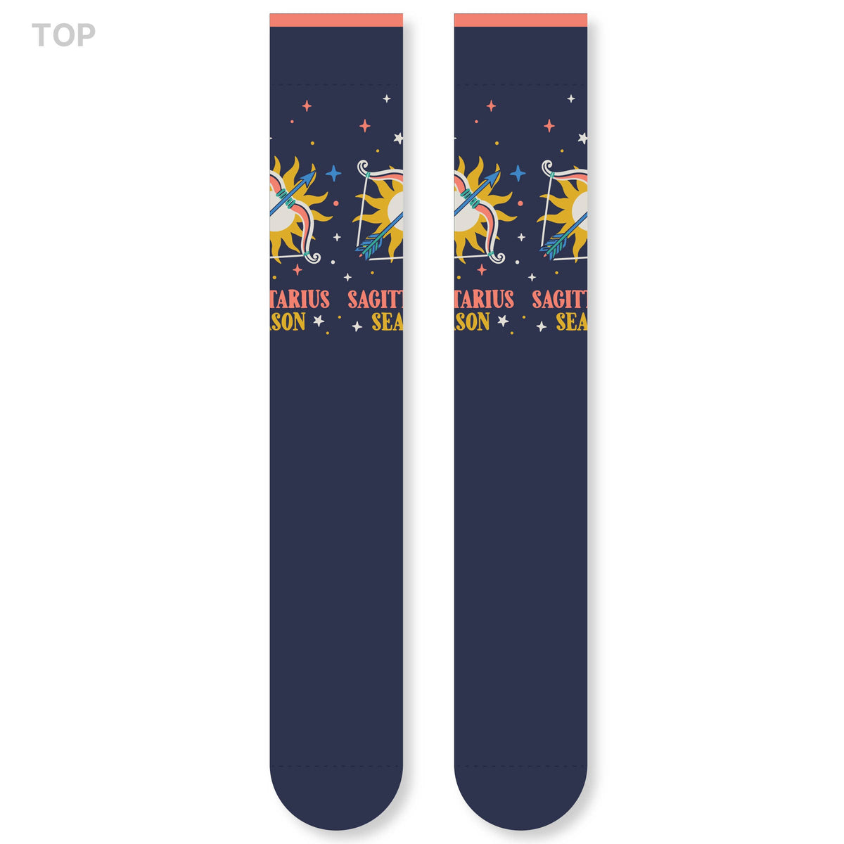 Sagittarius Season Astrology Socks Birthday Gift for Women
