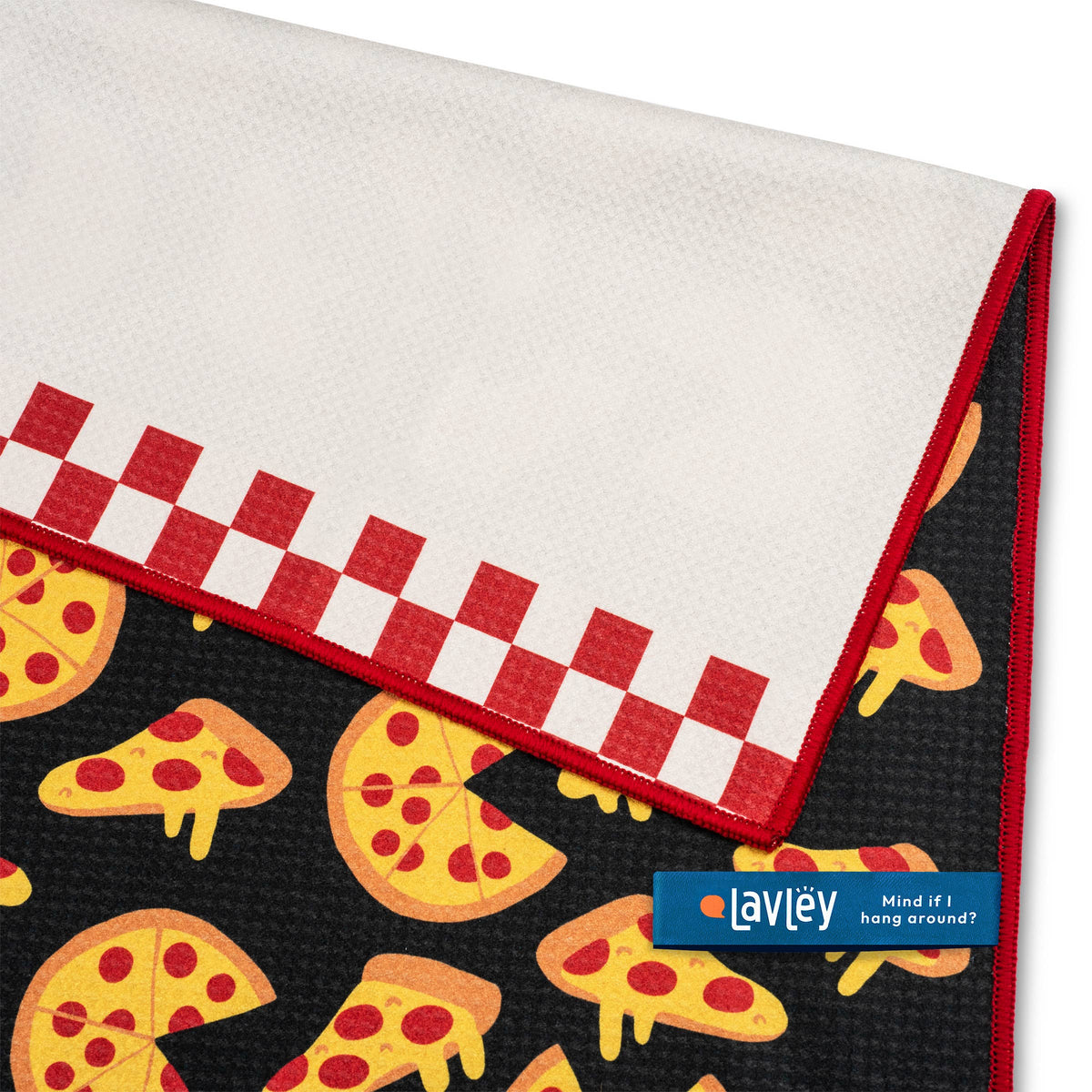 Slice Slice Baby Funny Pizza Design Microfiber Kitchen Towel
