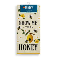 Show Me The Honey Funny Bee Microfiber Kitchen Tea Towel 