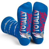 Totally Jawsome Shark Socks