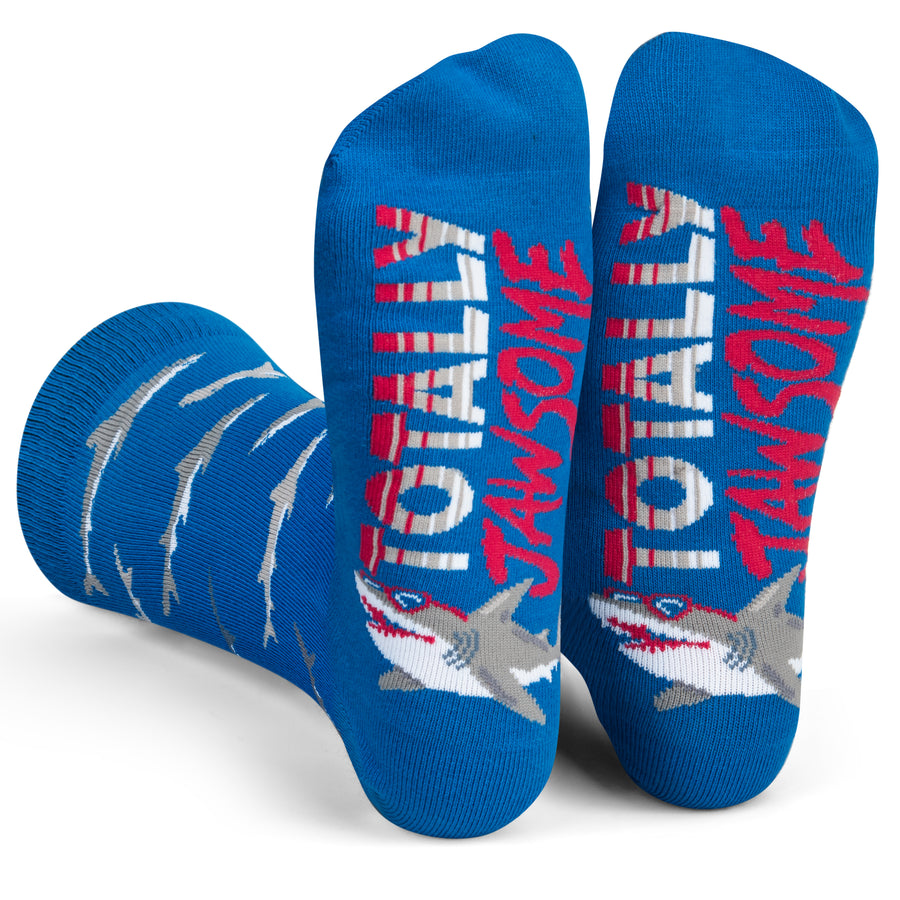 Totally Jawsome Shark Socks