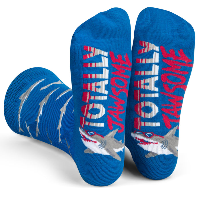 Totally Jawsome Shark Socks