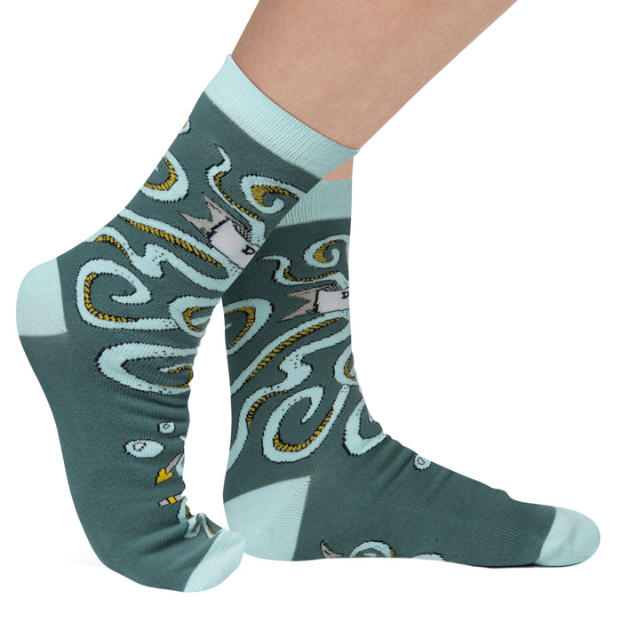 Don't be Salty Octopus Socks