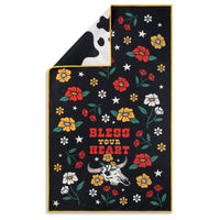 Bless Your Heart Funny Southern Microfiber Kitchen Towel