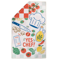 Yes Chef! Cool Cooking Design Microfiber Kitchen Tea Towel