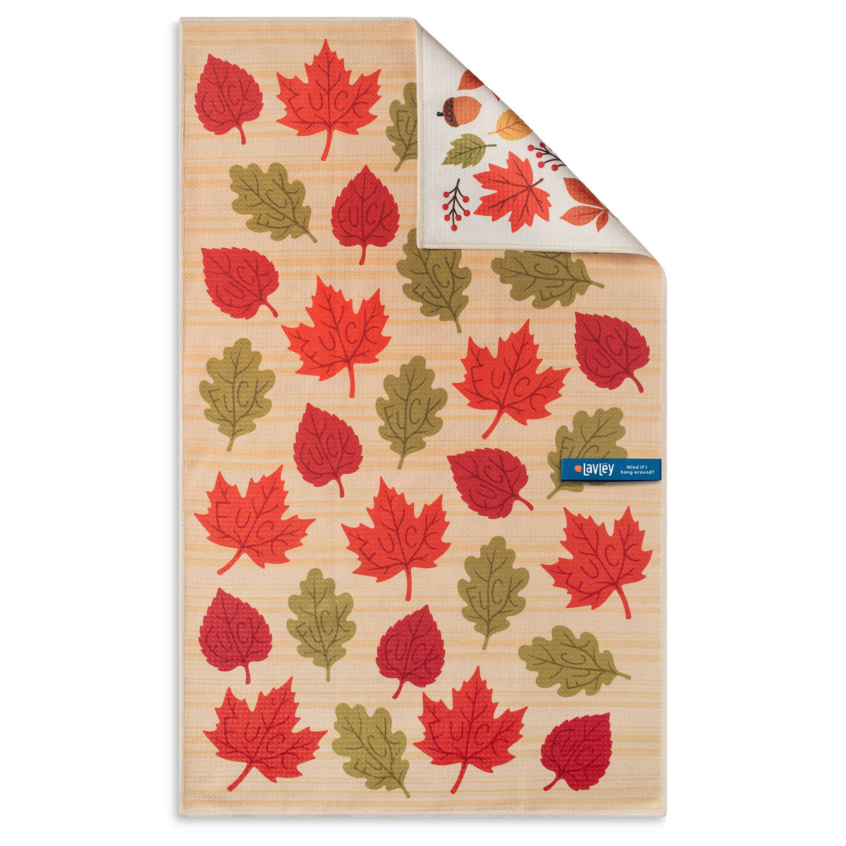 Fall Is My 2nd Favorite F-Word Microfiber Kitchen Tea Towel