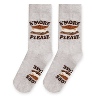 S'more Please Socks for Camping and Outdoor Lovers