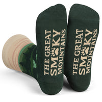Great Smoky Mountains Landscape Socks