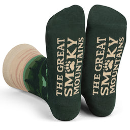 Great Smoky Mountains Landscape Socks