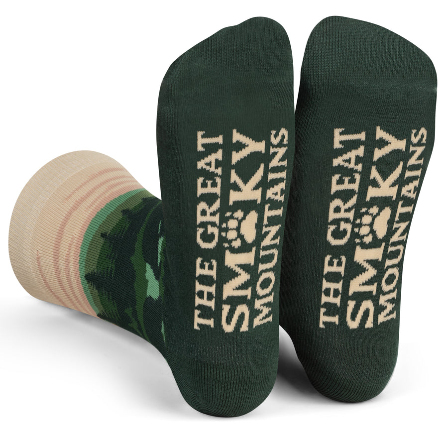 Great Smoky Mountains Landscape Socks