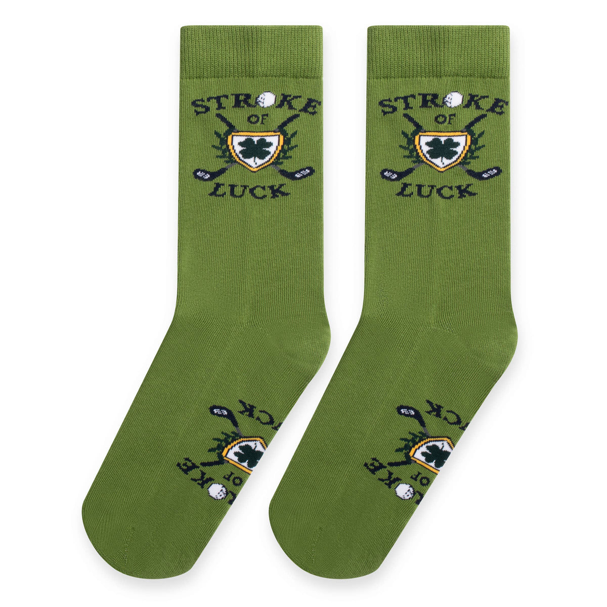Stroke of Luck Lucky Golf Socks for Men