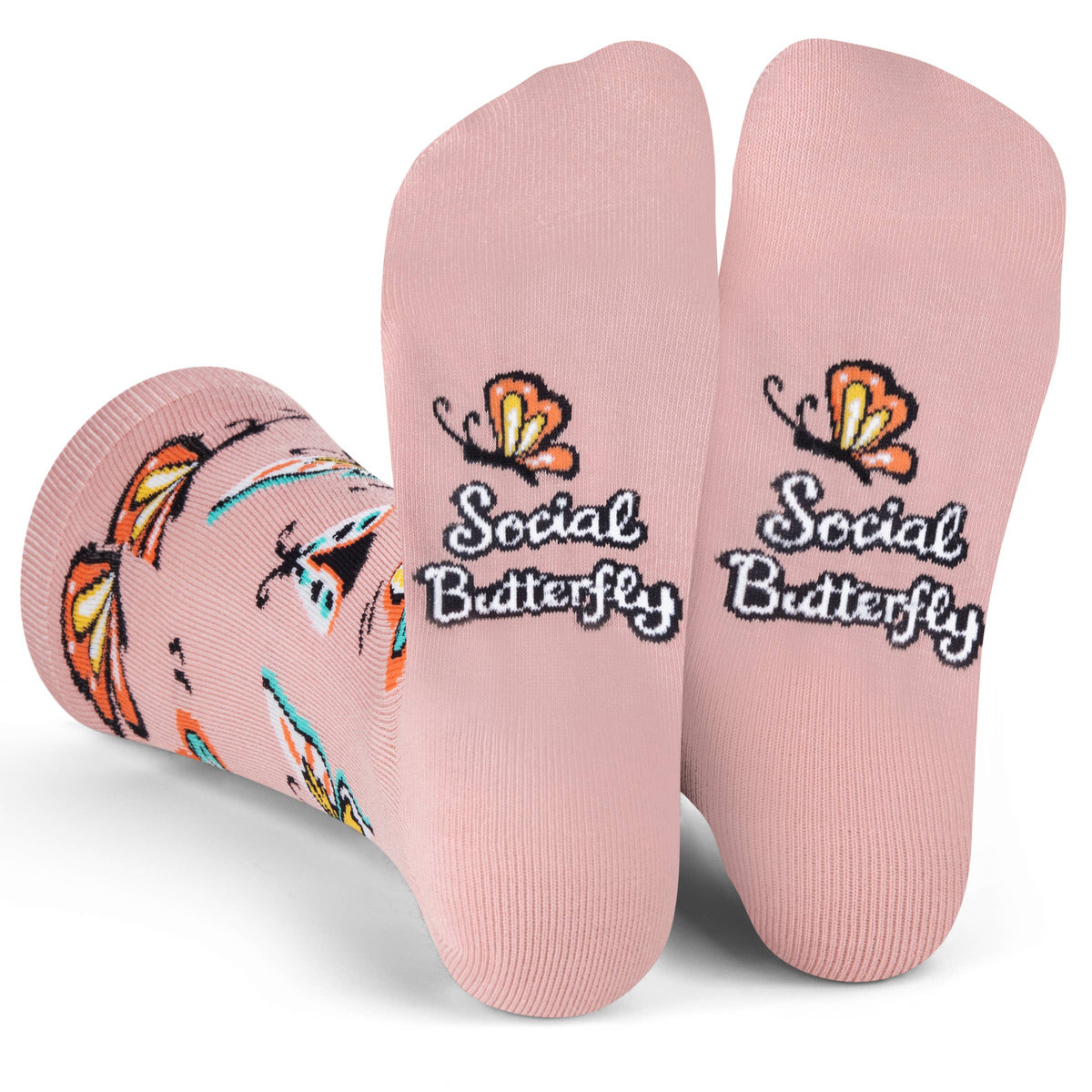 Social Butterfly Socks for Women