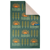 I'd Rather Be in the Mountains Microfiber Kitchen Tea Towel
