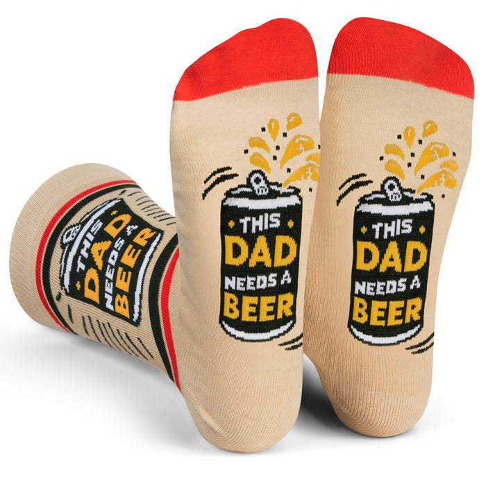 This Dad Needs A Beer Socks