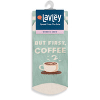 But First Coffee Funny Socks for Women
