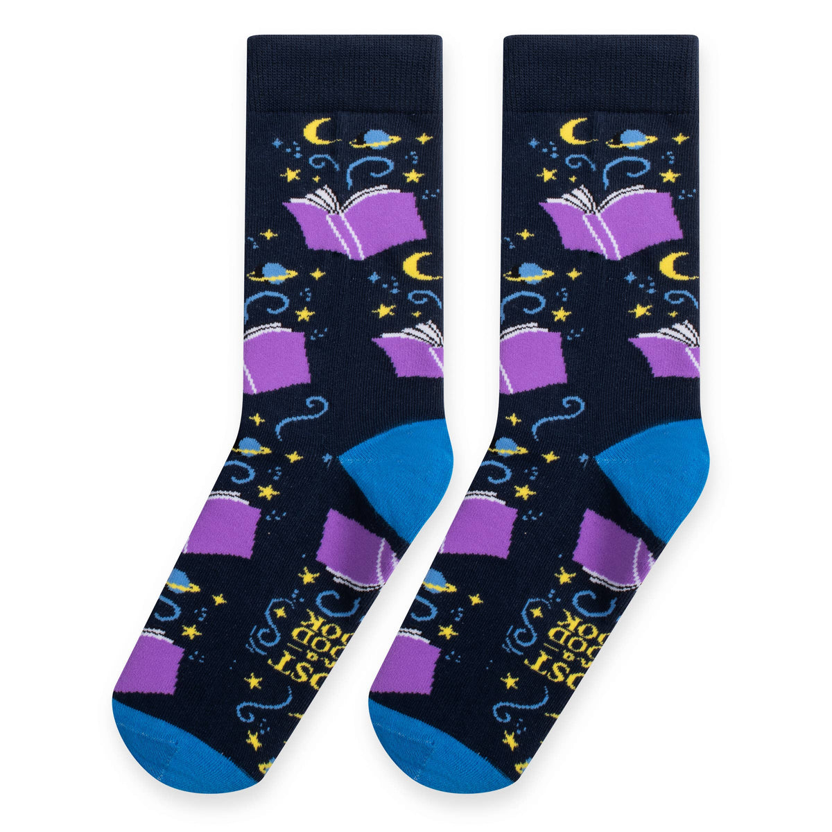Lost In A Good Book Reading Socks for Women