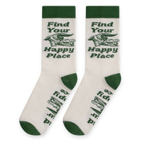 Find Your Happy Place Golf Socks for Men