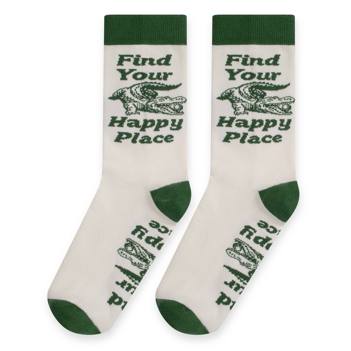 Find Your Happy Place Golf Socks for Men
