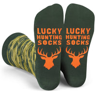 Lucky Hunting Socks for Men and Teens who Hunt