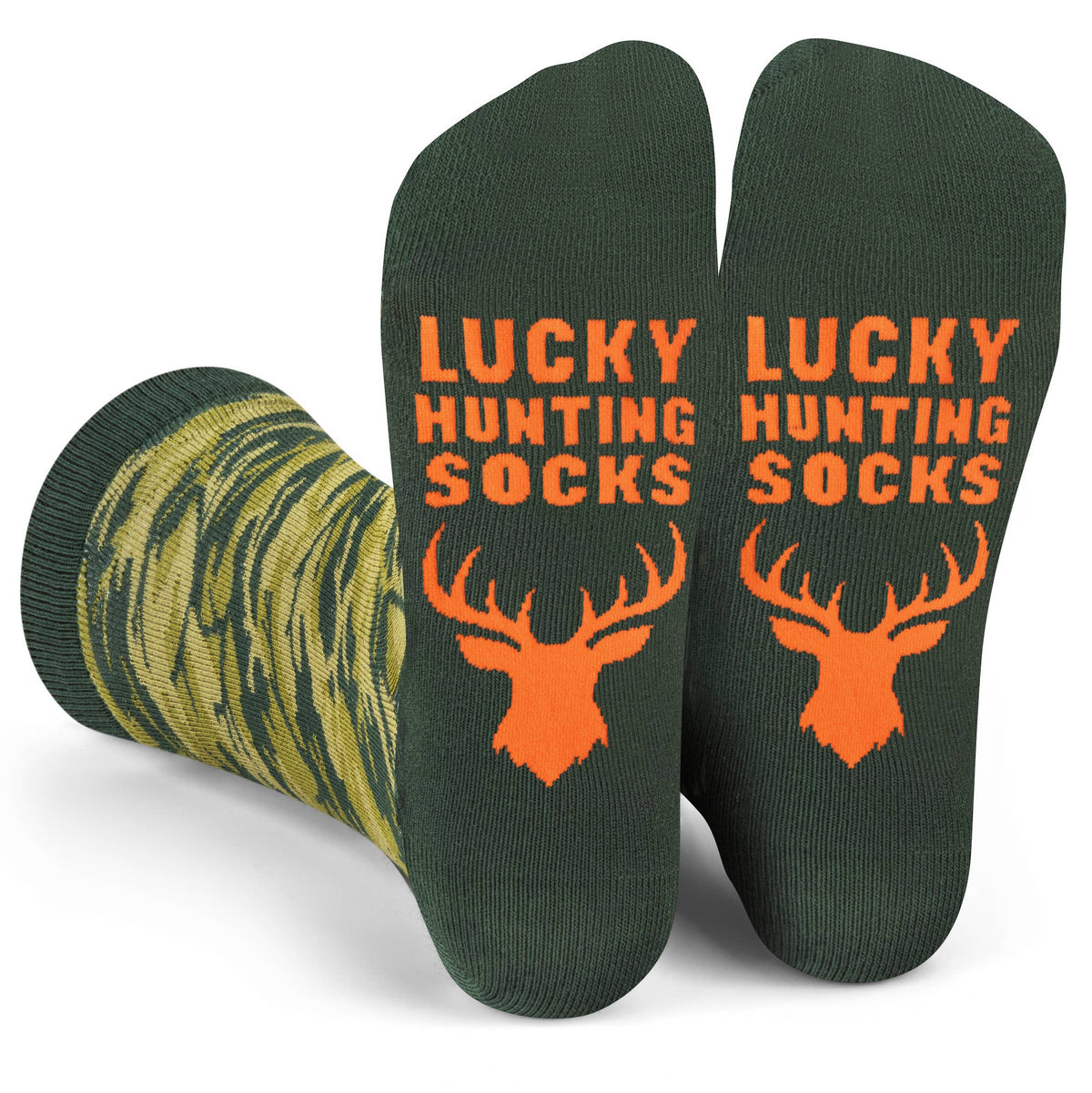 Lucky Hunting Socks for Men and Teens who Hunt