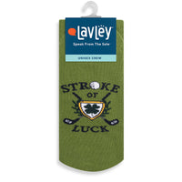 Stroke of Luck Lucky Golf Socks for Men