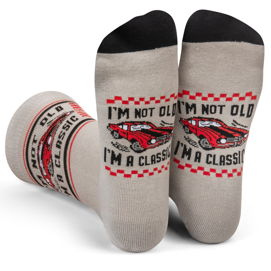 I'm Not Old, I'm A Classic Socks For Men Birthday Gift