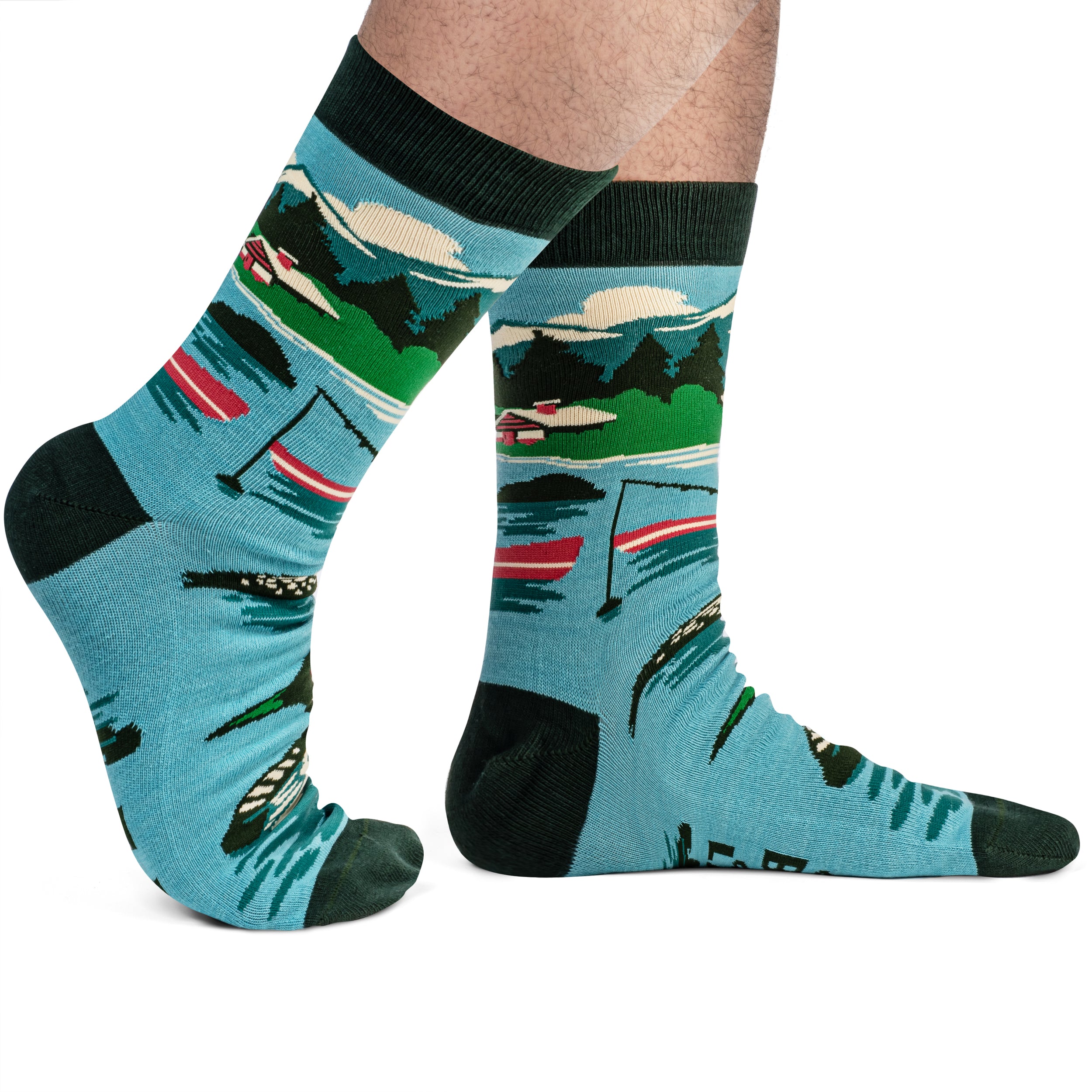 Life Is Better At The Lake Socks